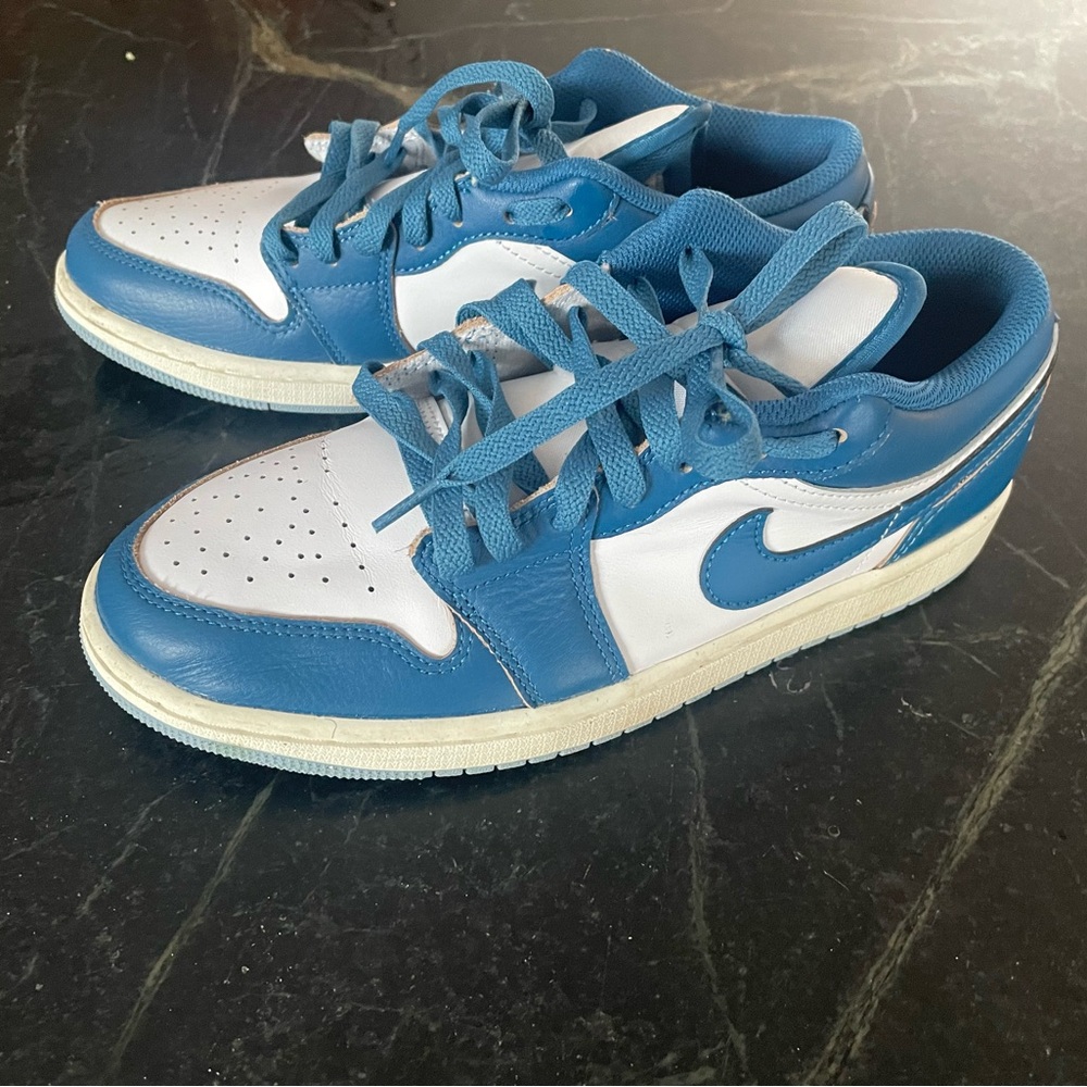 Nike Air Jordan 1 LOW SE White Industrial Blue